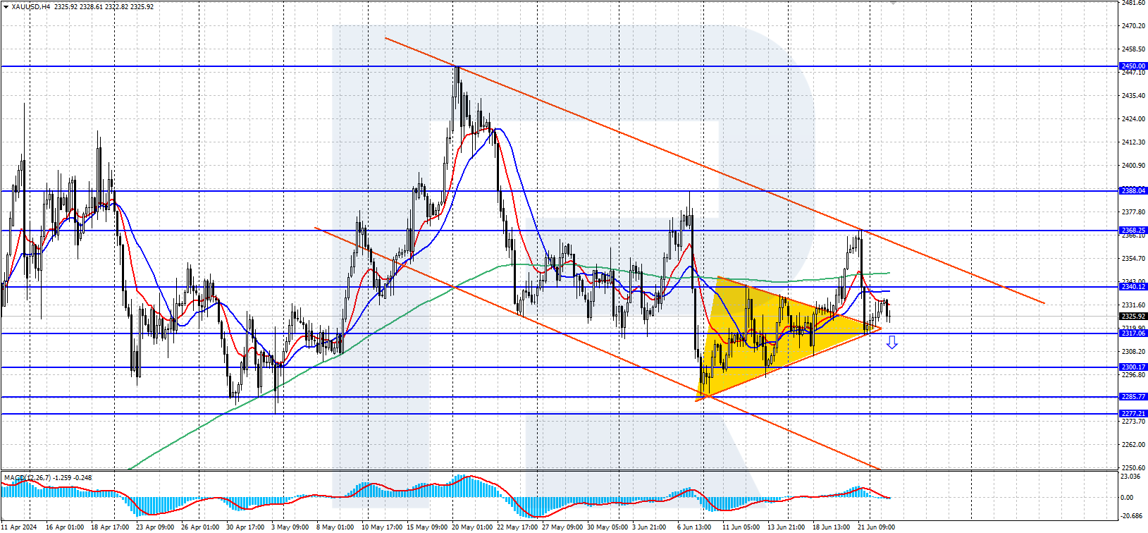 XAUUSD technical analysis 25.06.2024